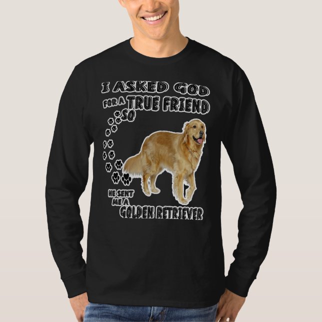 Camiseta Golden Retriever Mom Dad Costume Cute (Anverso)