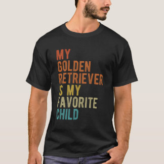 Camiseta Golden Retriever Mom Dad Dad Dog Lover
