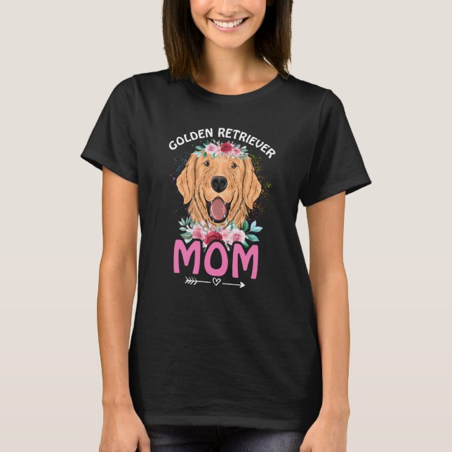 Camiseta Golden Retriever Mom Dogs & Owners Costume (Anverso)