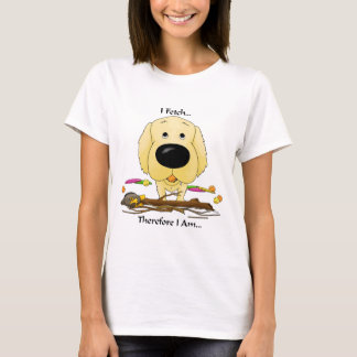 Camiseta Golden retriever (perros perdigueros de oro) que