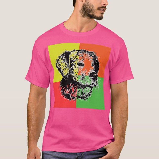 Camiseta Golden Retriever Puppy (Anverso)
