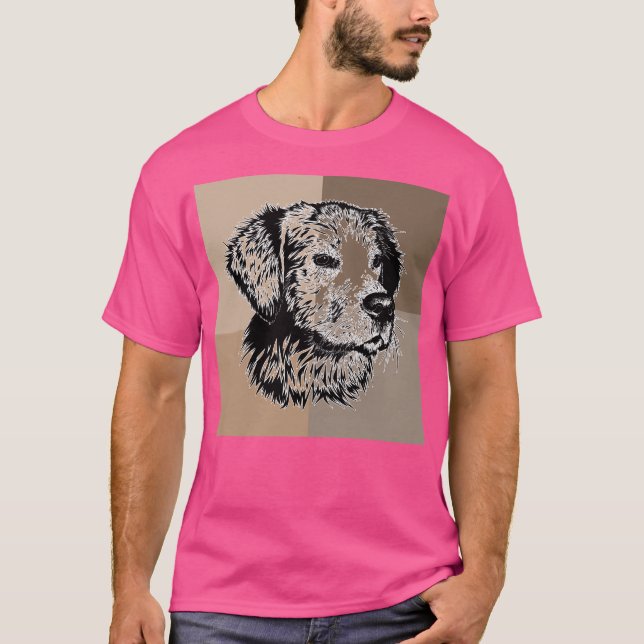 Camiseta Golden Retriever Puppy (Anverso)