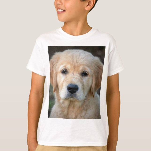 Camiseta Golden Retriever Puppy (Anverso)