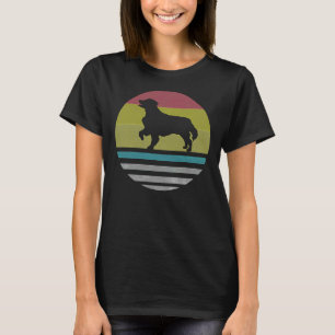 Camiseta Golden Retriever Retro Style 70s 80s 90s