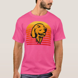 Camiseta Golden Retriever Retro Vintage1