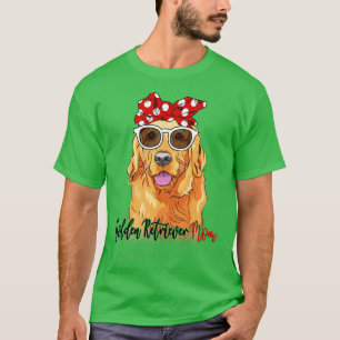 Camiseta Golden Retriever Shirt Golden Retriever Mom Bandan