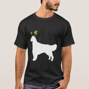 Camiseta Golden Retriever St Patricks Day Dog Silhouette