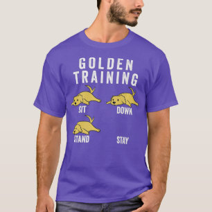 Camiseta Golden Retriever Training Dog Premium