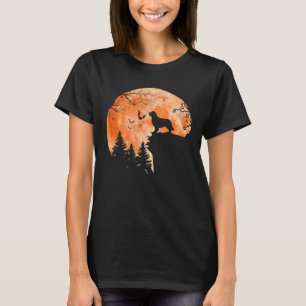 Camiseta Golden Retriever Y Moon Silhouette Dog Lover