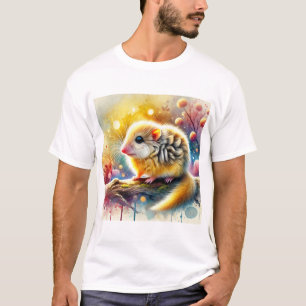 Camiseta Golden Rumped Elephant Shrew 100724AREF101 - Water
