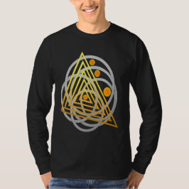 Camiseta Golden Suns & Silver Geometry - Resumen cósmico Ap