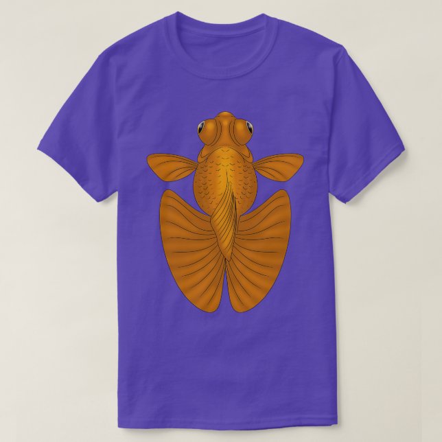 Camiseta Golden Telescope Moor Butterfly Goldfish (Diseño del anverso)