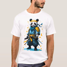 Camiseta Golden Valor Panda Samurai