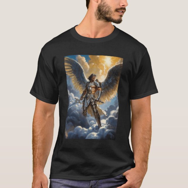 Camiseta Golden Warrior of Heaven Archangel Michael (Anverso)