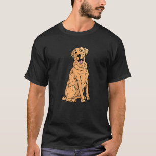 Camiseta Golden White Yellow Labrador Retriever Lab Dog Lif