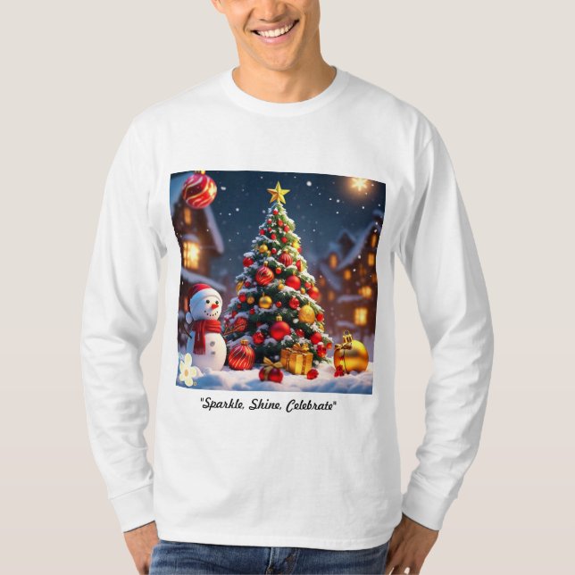 Camiseta "Golden Winter Wonderland" (Anverso)