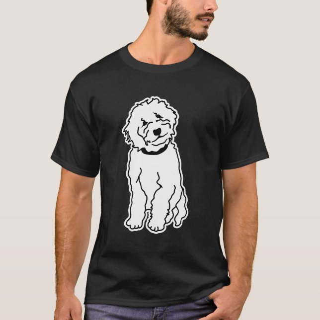 Camiseta Goldendoodle (Anverso)