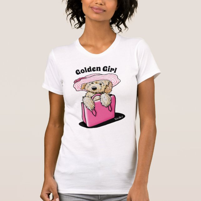 Camiseta Goldendoodle Chica T-Shirt (Anverso)