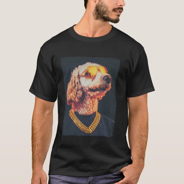 Camiseta Goldendoodle Divertido (Anverso)