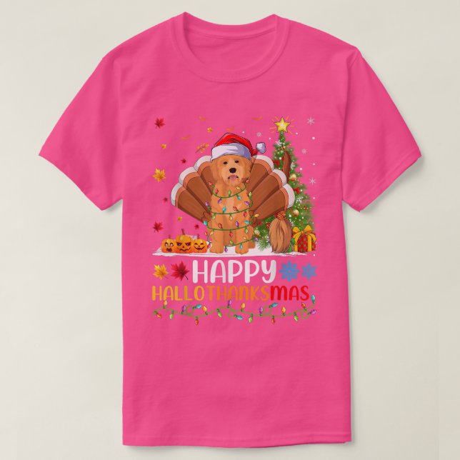 Camiseta Goldendoodle Dog Lover Funny Goldendoodle HelloTha (Diseño del anverso)