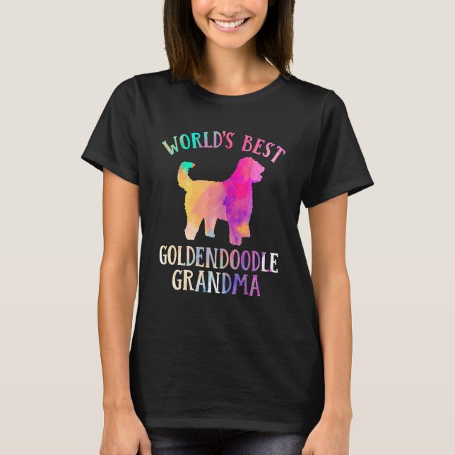 Camiseta Goldendoodle Dog  Worldu2019s Best Golden Doodle G (Anverso)