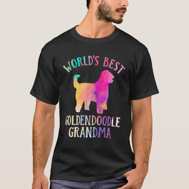 Camiseta Goldendoodle Dog  Worldu2019s Best Golden Doodle G (Anverso)