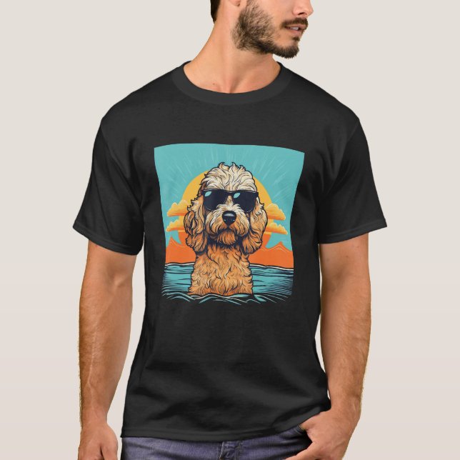Camiseta Goldendoodle Dood  Doodle Dog Golden Doodle 3 (Anverso)