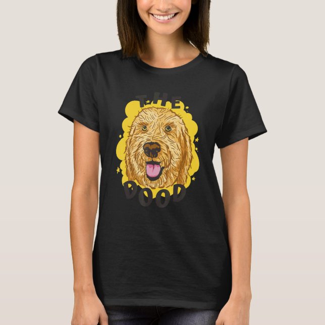 Camiseta Goldendoodle El Dood Dad Mom Labradoodle (Anverso)