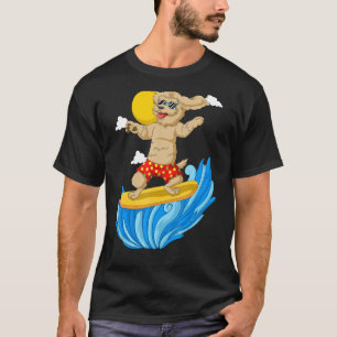 Camiseta Goldendoodle Hawaii Hombres Mujeres Surfistas Summ