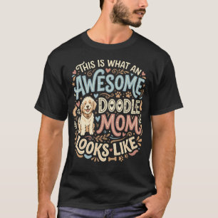 Camiseta Goldendoodle Mamá Increíble Doodle