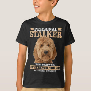 Camiseta Goldendoodle Personal Stalker Funny Golden Doodle