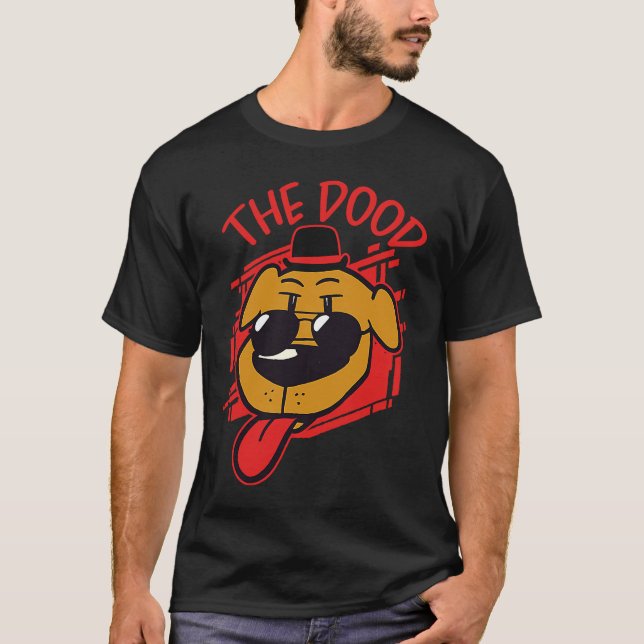 Camiseta Goldendoodle The Dood Vintage Dog (Anverso)