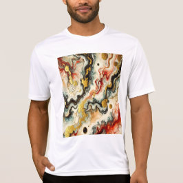 Camiseta Goldene Flüsse 