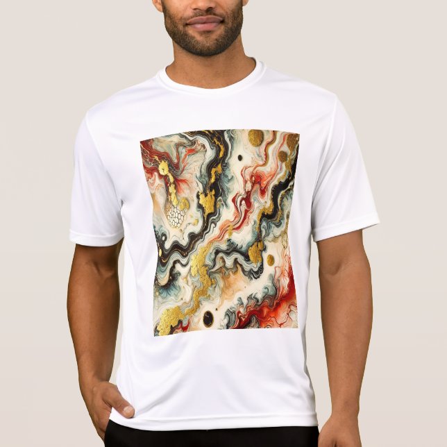 Camiseta Goldene Flüsse  (Anverso)