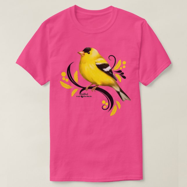 Camiseta Goldfinch 3 (Diseño del anverso)