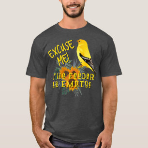 Camiseta Goldfinch BirdWatcher Birder Birding Fun Retro