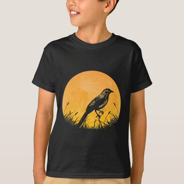 Camiseta Goldfinch Easy Halloween Set Passerine Moon Cos (Anverso)