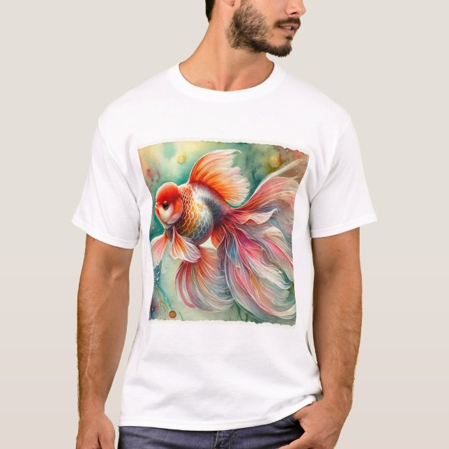 Camiseta Goldfish 111024AREF114 - Watercolor (Anverso)