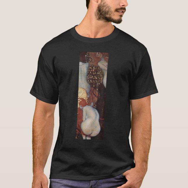 Camiseta Goldfish by Gustav Klimt (Anverso)