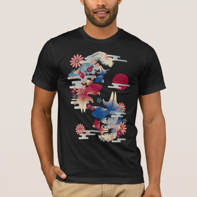 Camiseta Goldfish colorido (Anverso)