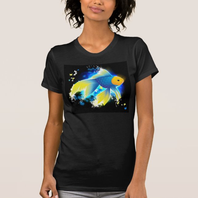 Camiseta Goldfish del vuelo (Anverso)