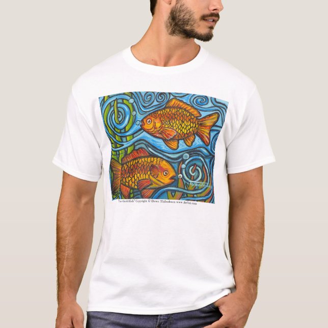 Camiseta "Goldfish dos " (Anverso)