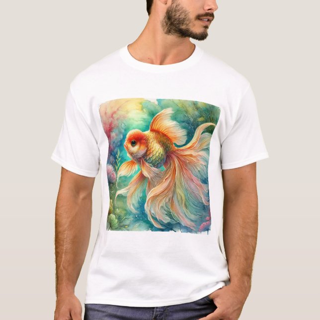 Camiseta Goldfish in Tranquil Waters 240824AREF111 - Waterc (Anverso)