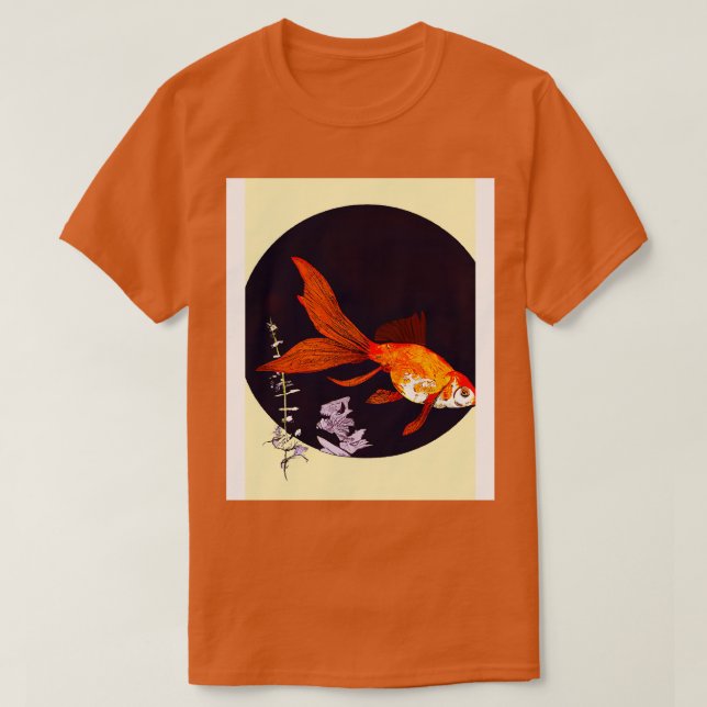Camiseta Goldfish japonés (Diseño del anverso)