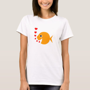 Camiseta Goldfish lindo de Bachelorette del humor limpio