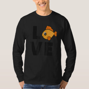 Camiseta Goldfish Love Aquarium Fish Tank Cute Goldfish