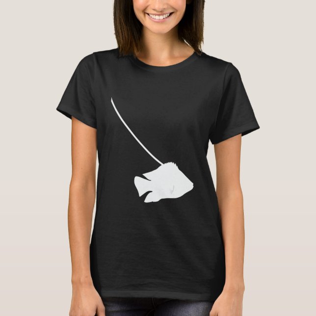Camiseta Goldfish on a Leash Fish Pet Aquarium Animal Zoo C (Anverso)
