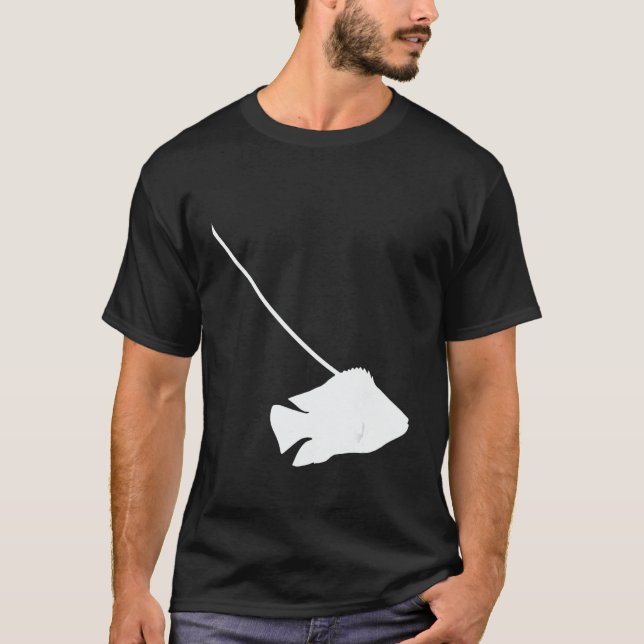 Camiseta Goldfish on a Leash Fish Pet Aquarium Animal Zoo C (Anverso)