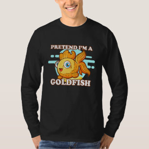 Camiseta Goldfish Pretende Que Soy Un Dedo De Peces De Oro 