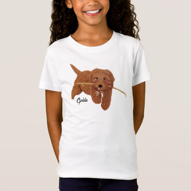 Camiseta Goldie Doodle (Anverso)